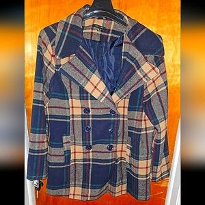 Plus size XXL Larry Levine peacoat